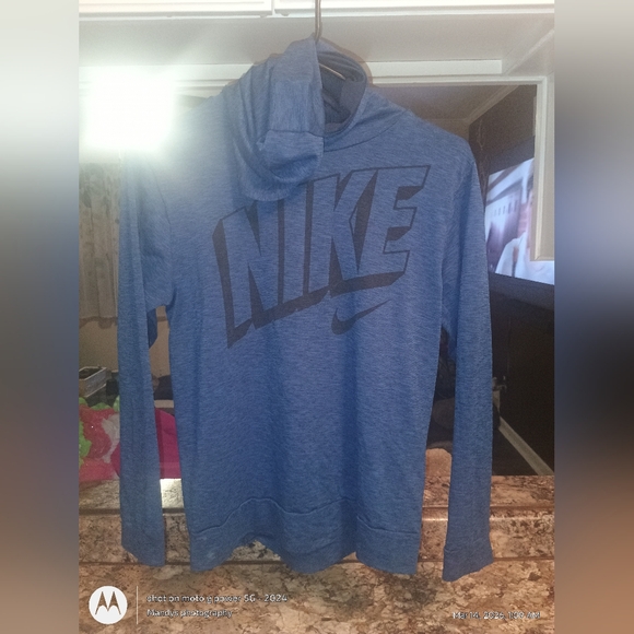 Nike Other - Nike Lightweight Pullover Hoodie Boys Size Large Dri-Fit